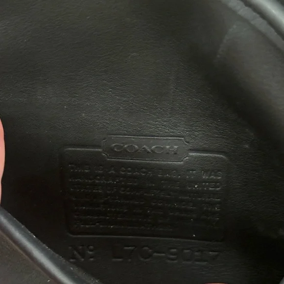 Coach vintage abbie Bag black leather - Picture 9 of 9